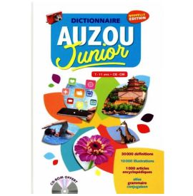 Dictionnaire Auzou junior+ Cd