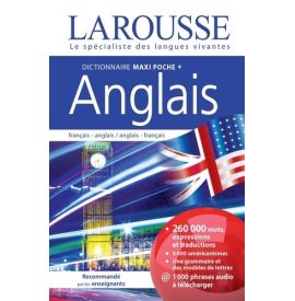 Dictionnaire Maxi poche + Anglais - Français-anglais  anglais-français