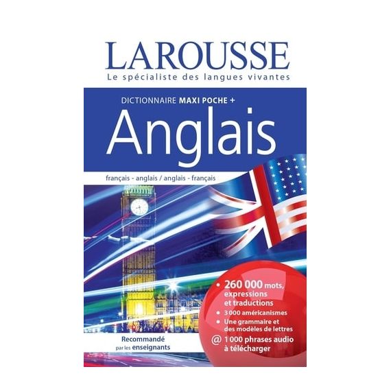 Dictionnaire Maxi poche + Anglais - Français-anglais  anglais-français