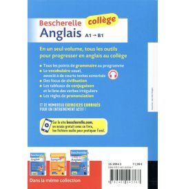 Bescherelle : anglais collège A1 B1