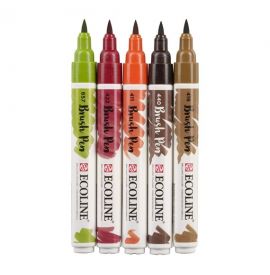 Le Libr'air - Coffret Brush Pen Automne Ecoline - Talens - Tunisie