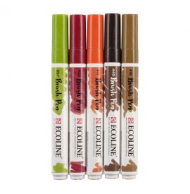 Le Libr'air - Coffret Brush Pen Automne Ecoline - Talens - Tunisie