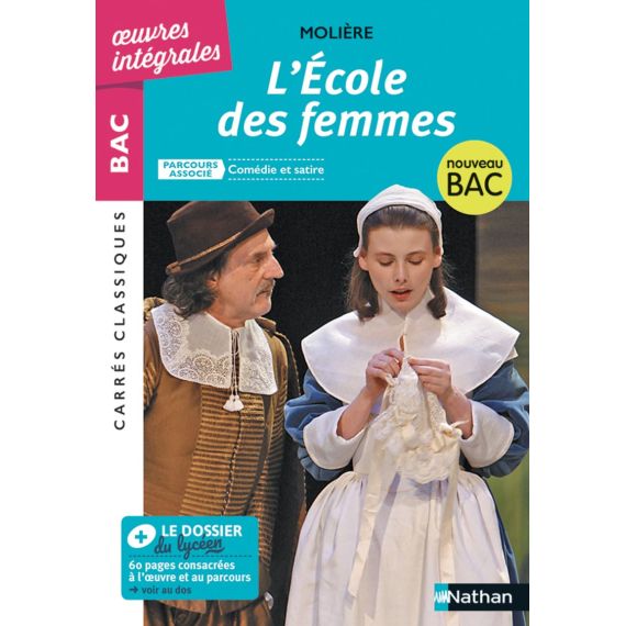 L'école des femmes - Parcours associé : comédie et satire