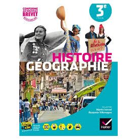 Histoire-géographie  manuel de l'élève  3ème  grand format (édition 2016)