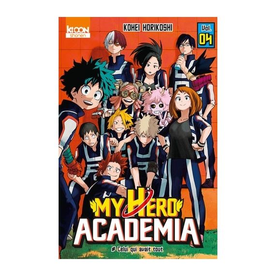 My Hero Academia (Tome 4) - Tankobon Celui qui avait tout