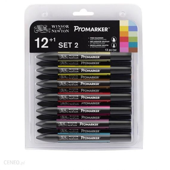 Le Libr'air - ProMarker set 12pcs + 1 set 2 - Winsor&Newton - Tunisie