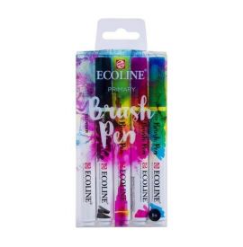 Le Libr'air - Coffret Brush Pen Couleurs Primaires Ecoline - Talens - Tunisie