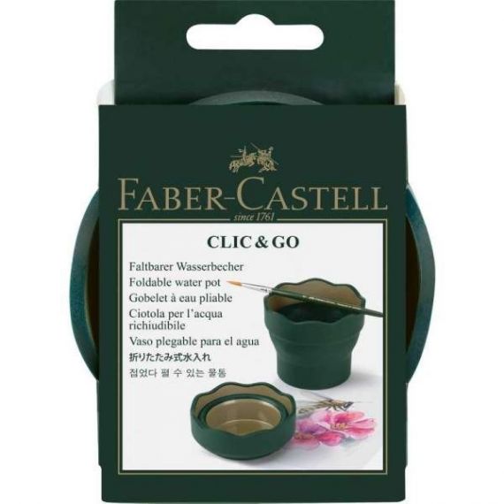 Le Libr'air - Gobelet A Eau Clic&Go Vert - Faber Castell - Tunisie