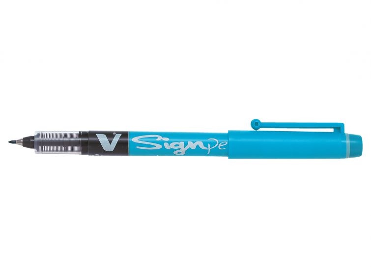 Stylo Feutre V-Sign Pen Turquoise - Pilot