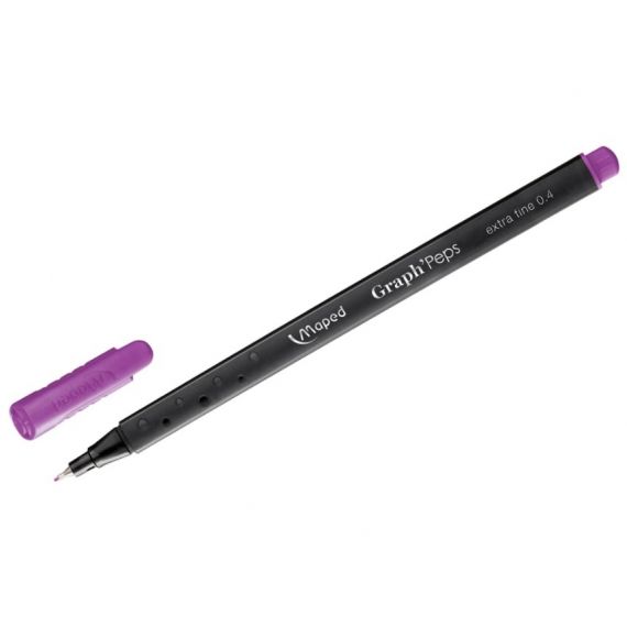 Le Libr'air - Fineliner 0.4MM MAPED Graph' Peps Violet - Tunisie