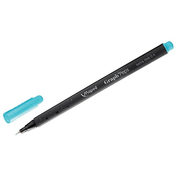 Le Libr'air - Fineliner 0.4MM MAPED Graph' Peps Bleu Clair - Tunisie