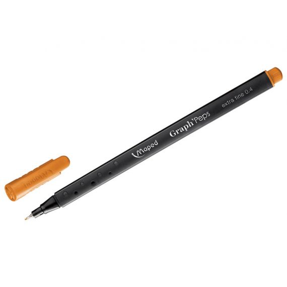 Le Libr'air - Fineliner 0.4MM MAPED Graph' Peps Marron Clair - Tunisie