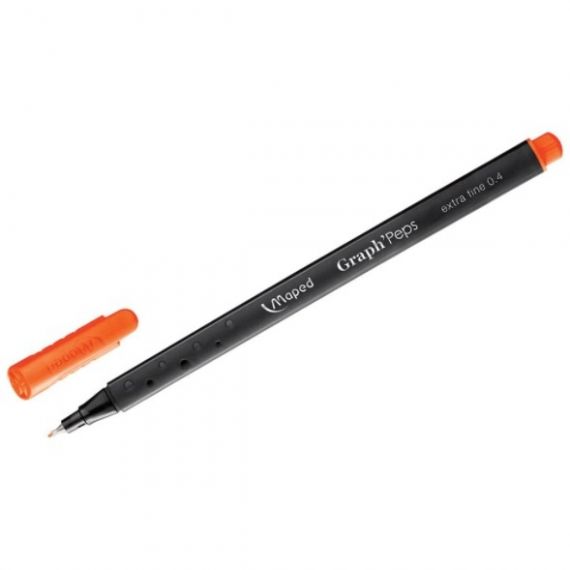 Le Libr'air - Fineliner 0.4MM MAPED Graph' Peps Orange - Tunisie