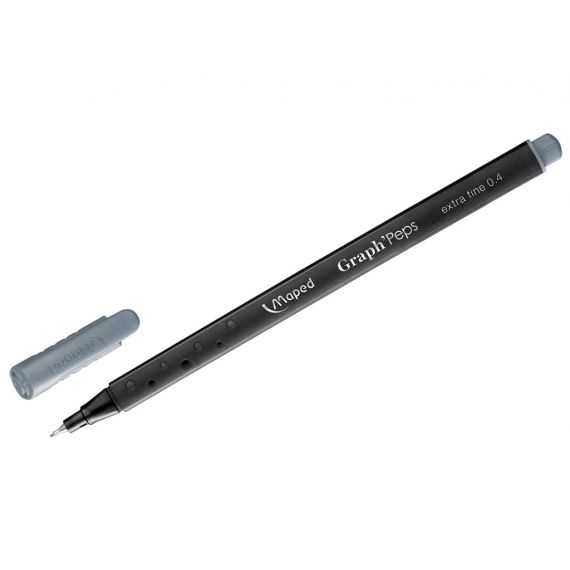 Le Libr'air - Fineliner 0.4MM MAPED Graph' Peps Gris - Tunisie