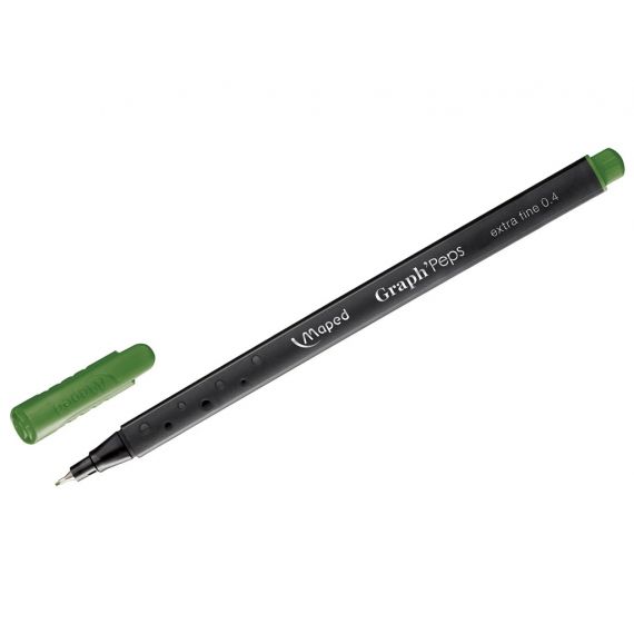 Le Libr'air - Fineliner 0.4MM MAPED Graph' Peps Vert Jungle - Tunisie