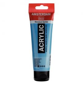 Le Libr'air - Standard Series Acrylique Tube 120 ml Bleu Royal 517 - Amstedam - Tunisie