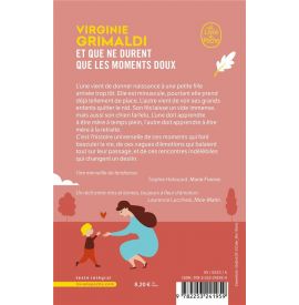 Et que ne durent que les moments doux Virginie Grimaldi