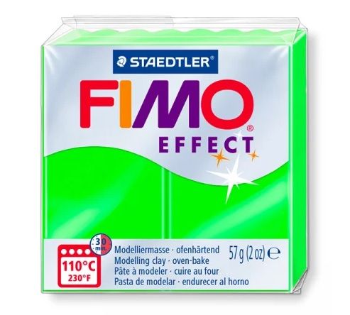 Pâte Fimo Effect Metallique Blanc