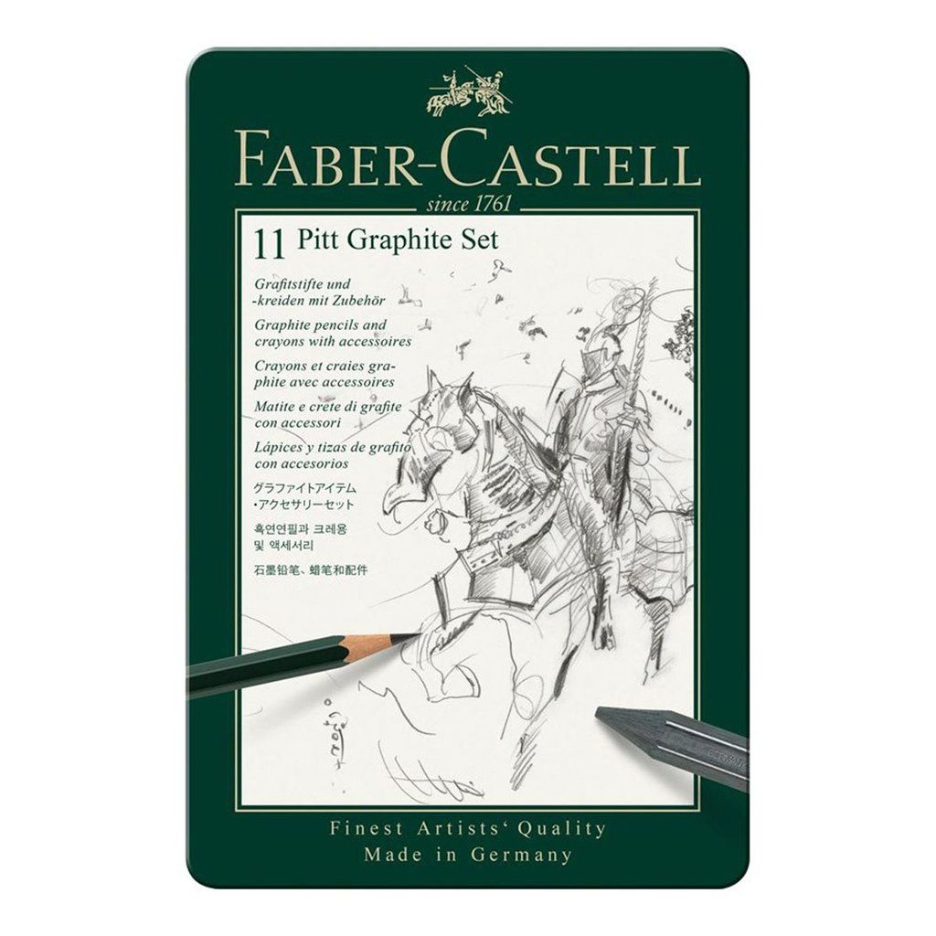 FABER-CASTELL Crayon graphite PITT GRAPHITE PURE, degré de sur