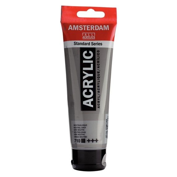 Le Libr'air - Standard Series Acrylique Tube 120 ml Gris Neutre 710 - Amsterdam - Tunisie