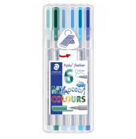 Etui de 6 stylos Pointe...