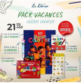 Le Libr'air - Pack VACANCES Loisirs créatifs - Tunisie