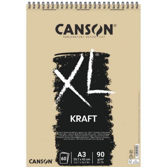 Canson Xl Croquis Spiral Sketchbook A3 90gr 50 Sheets - Trendyol