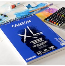 Canson album XL Mix Media 300 g/m² ft A3, bloc de 30 feuilles