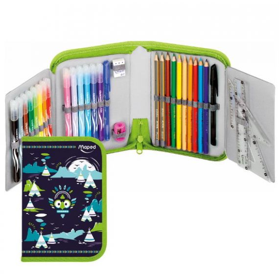 Le Libr'air - Trousse scolaire Garnie MAPED 967812 - Tunisie