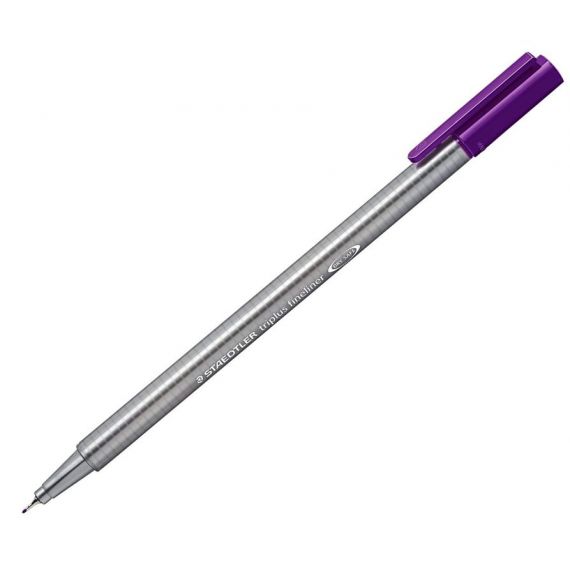 Le Libr'air - Stylo Triplus 334-6 STAEDTLER Violet - Tunisie