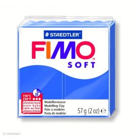 Le Libr'air - Pâte Fimo Soft Bleu brillant 33 - 57G Staedtler - Tunisie