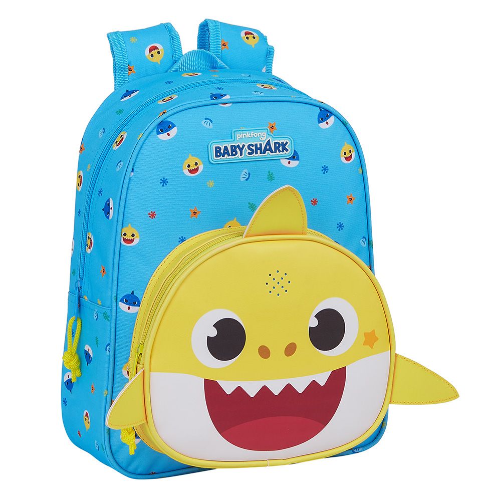 Petit Sac dos 34 CM avec Musique Baby Shark SAFTA