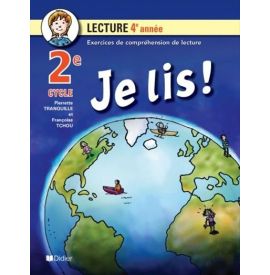 Je lis lecture - 4ème année...