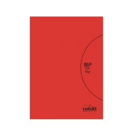 Cahier piqure Rouge 17*22 -...