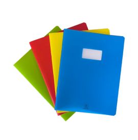 Cahier Piqure 17*22 PP Bleu...