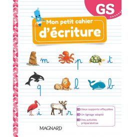 Mon petit cahier d'écriture...