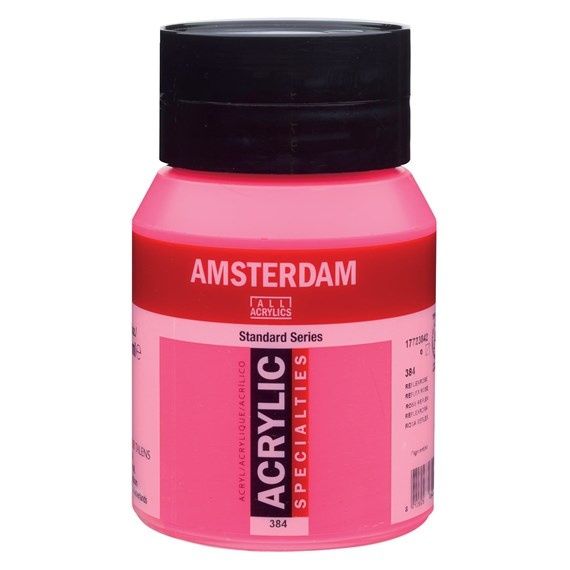 Le Libr'air - Standard Series Acrylique Pot 500 ml Rose Reflex 384 - Amsterdam - Tunisie